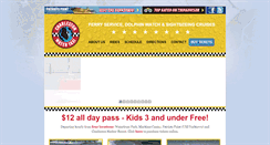 Desktop Screenshot of charlestonwatertaxi.com